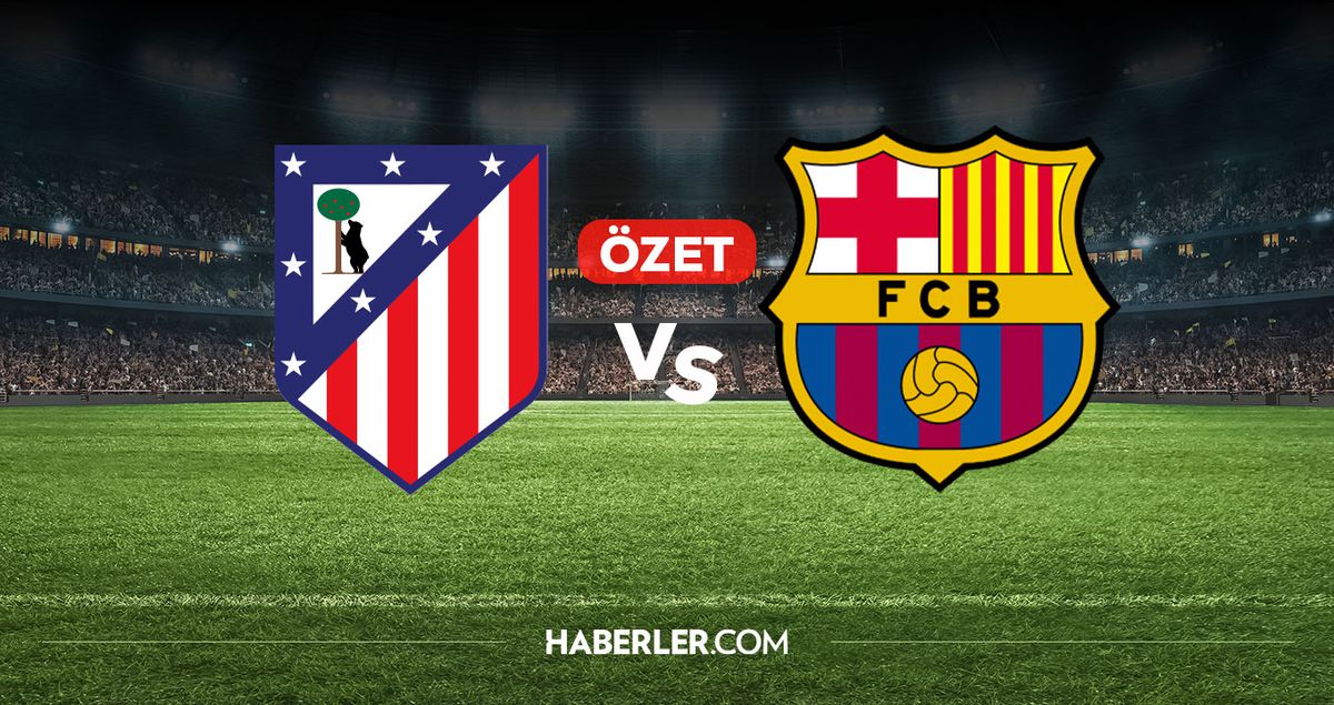 Atletico Madrid Barcelona maç özeti ve golleri! (ÖZET) Atletico Madrid Barcelona kaç kaç bitti, golleri ki...