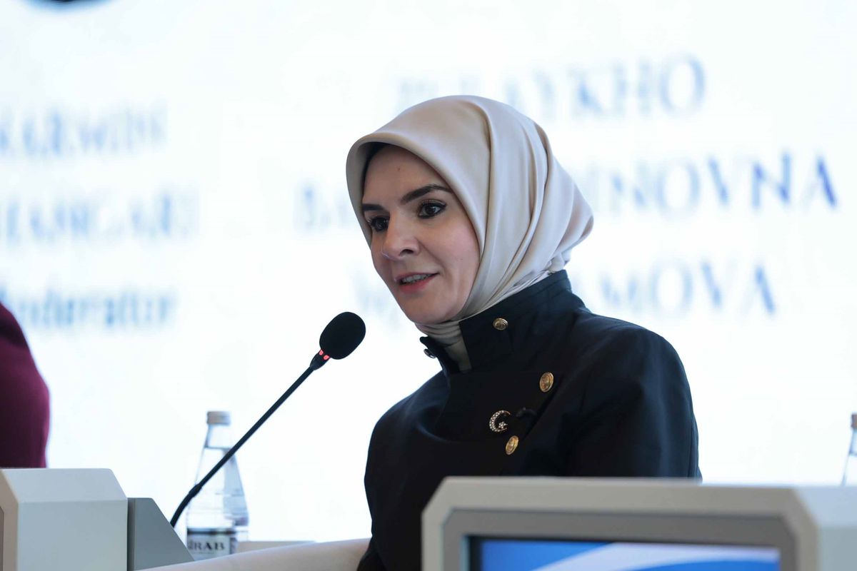 Bakan Göktaş, Bakü'de konuştu: TDT Kadın İşbirliği Konseyi çalışmalarını başlattık