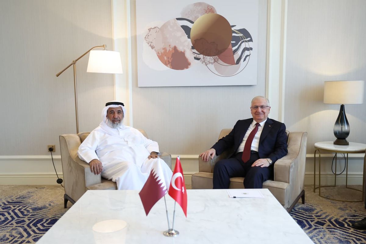Bakan Güler, Katar Evkaf ve Şeriye Bakanı Al Ghanem ile görüştü