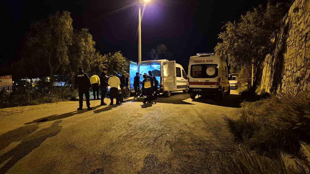 Bodrum'da kaza yapan motosiklet sürücüsü hayatını kaybetti