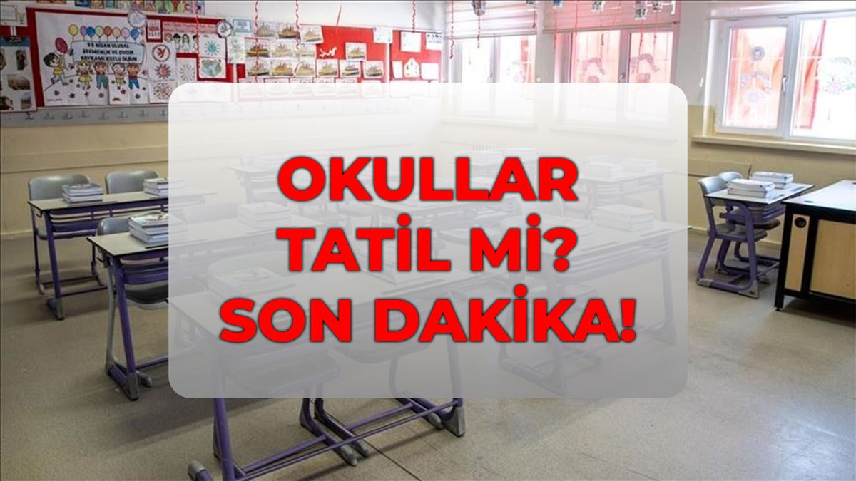 Bursa'da yarın okullar tatil mi? 15 Nisan 2026 okullar tatil mi, yarın okul var mı?