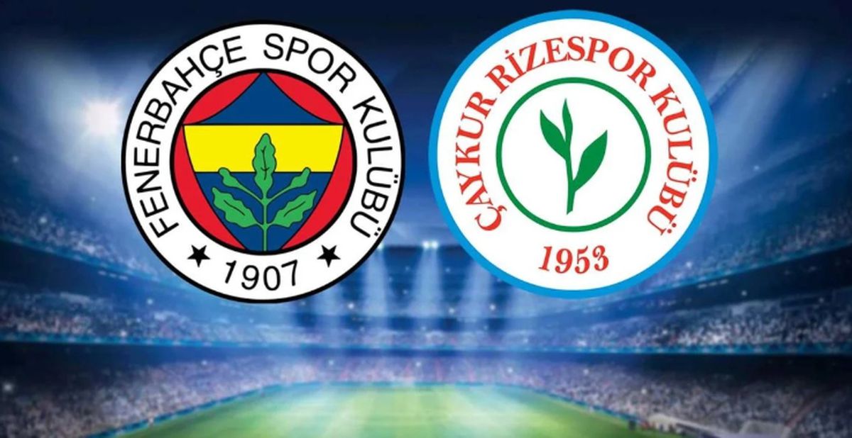 Fenerbahçe Ç.Rizespor maçı ne zaman, saat kaçta?