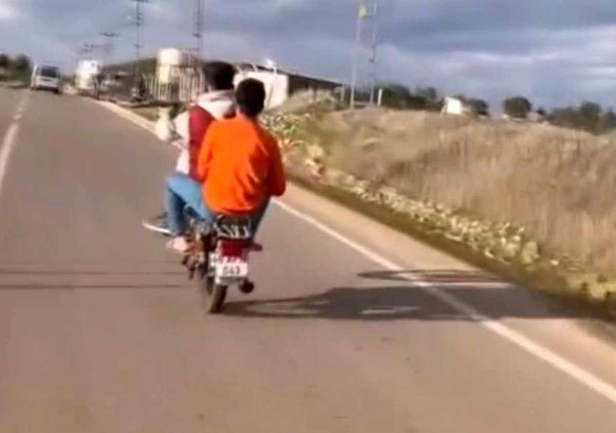 Kahramanmaraş'ta akrobatik hareketler yapan motosikletliye 47 bin TL ceza