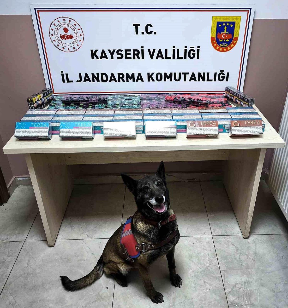 Kayseri'de kaçak sigara operasyonu