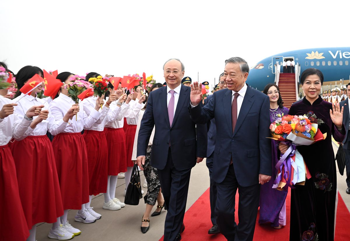 Vietnam Lideri To Lam, Resmi Ziyaret İçin Çin'de
