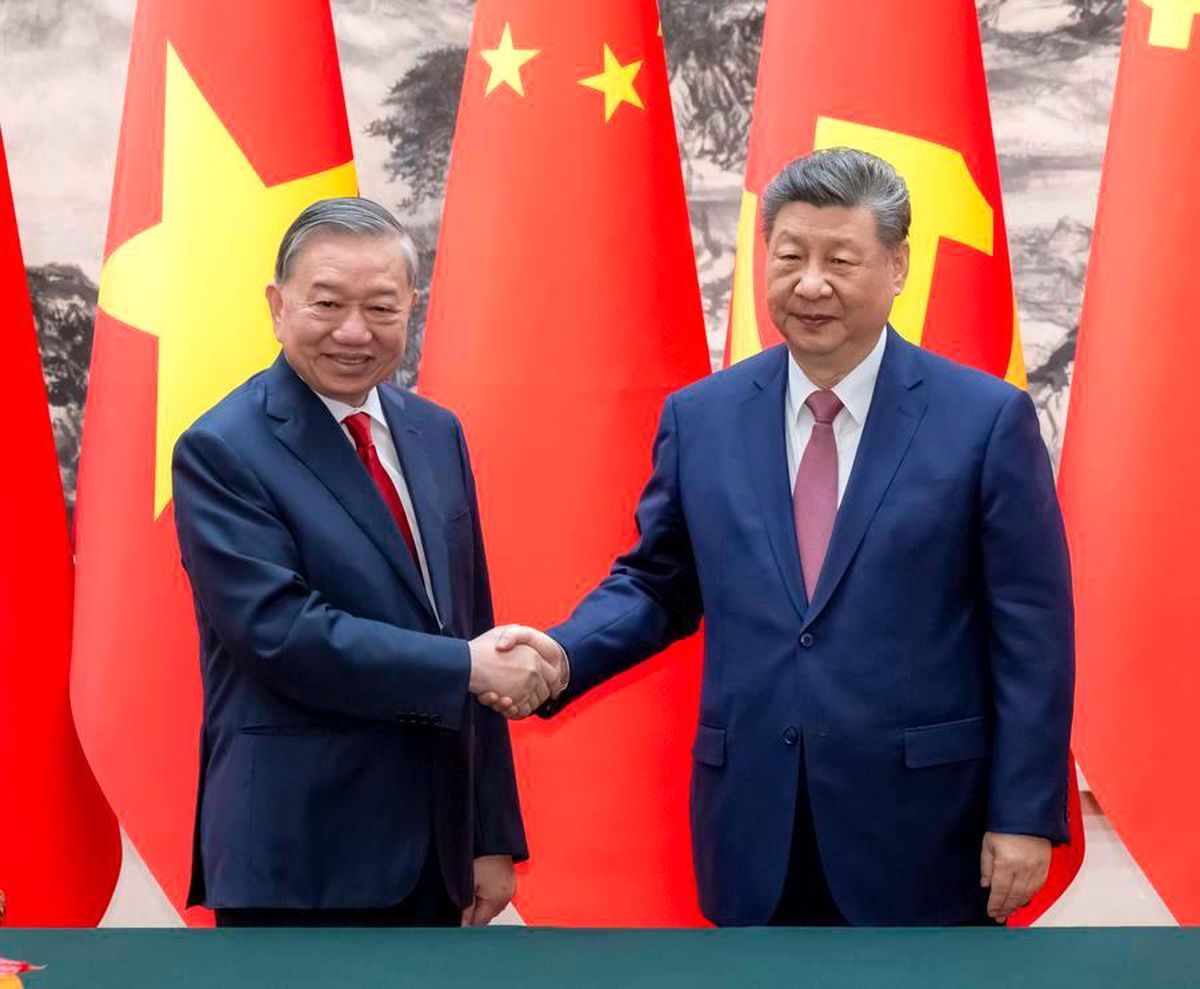 Albüm: Çin Cumhurbaşkanı Xi, Vietnam Devlet Başkanı To Lam ile Görüştü