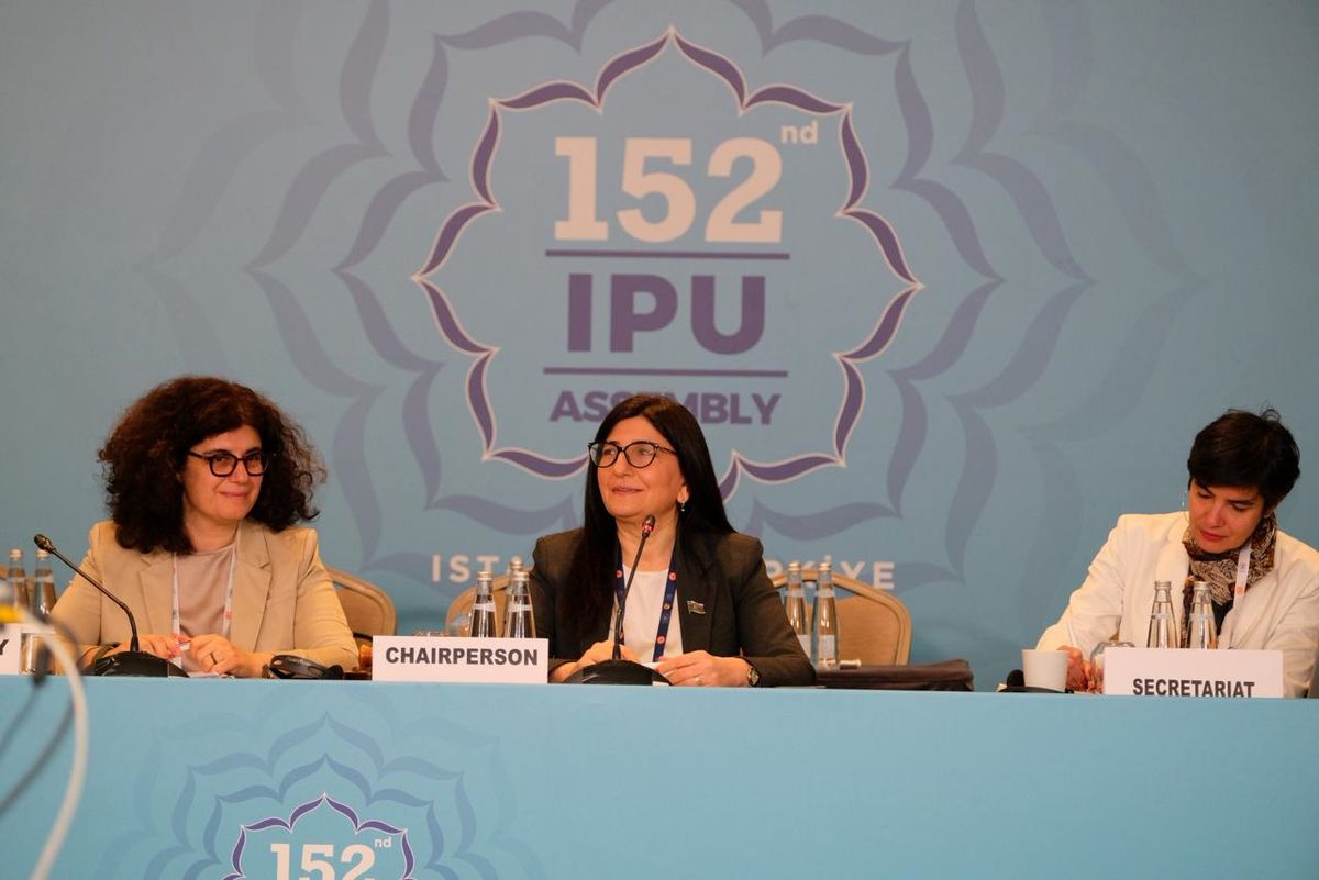 Azerbaycan Milletvekili Sevil Mikayilova, PAB Toplumsal Cinsiyet Ortaklığı Grubu Başkanlığı'na seçildi