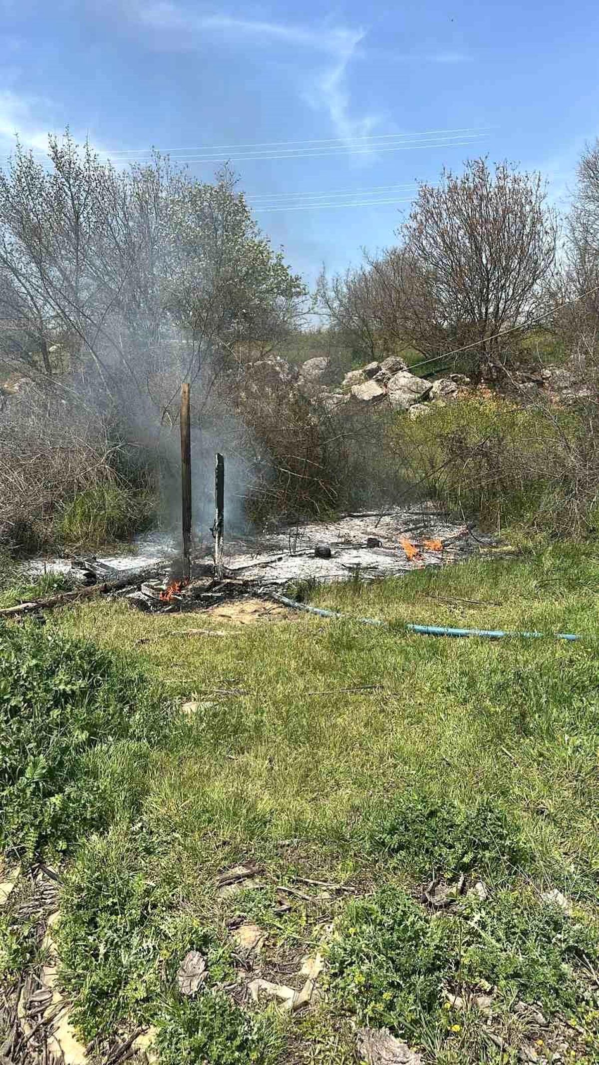 Bilecik'te otluk alanda çıkan yangın korkuttu