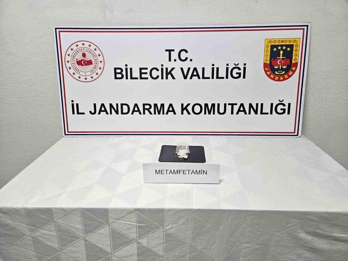 Bilecik'te uyuşturucuya geçit yok: 1 şüpheli yakalandı
