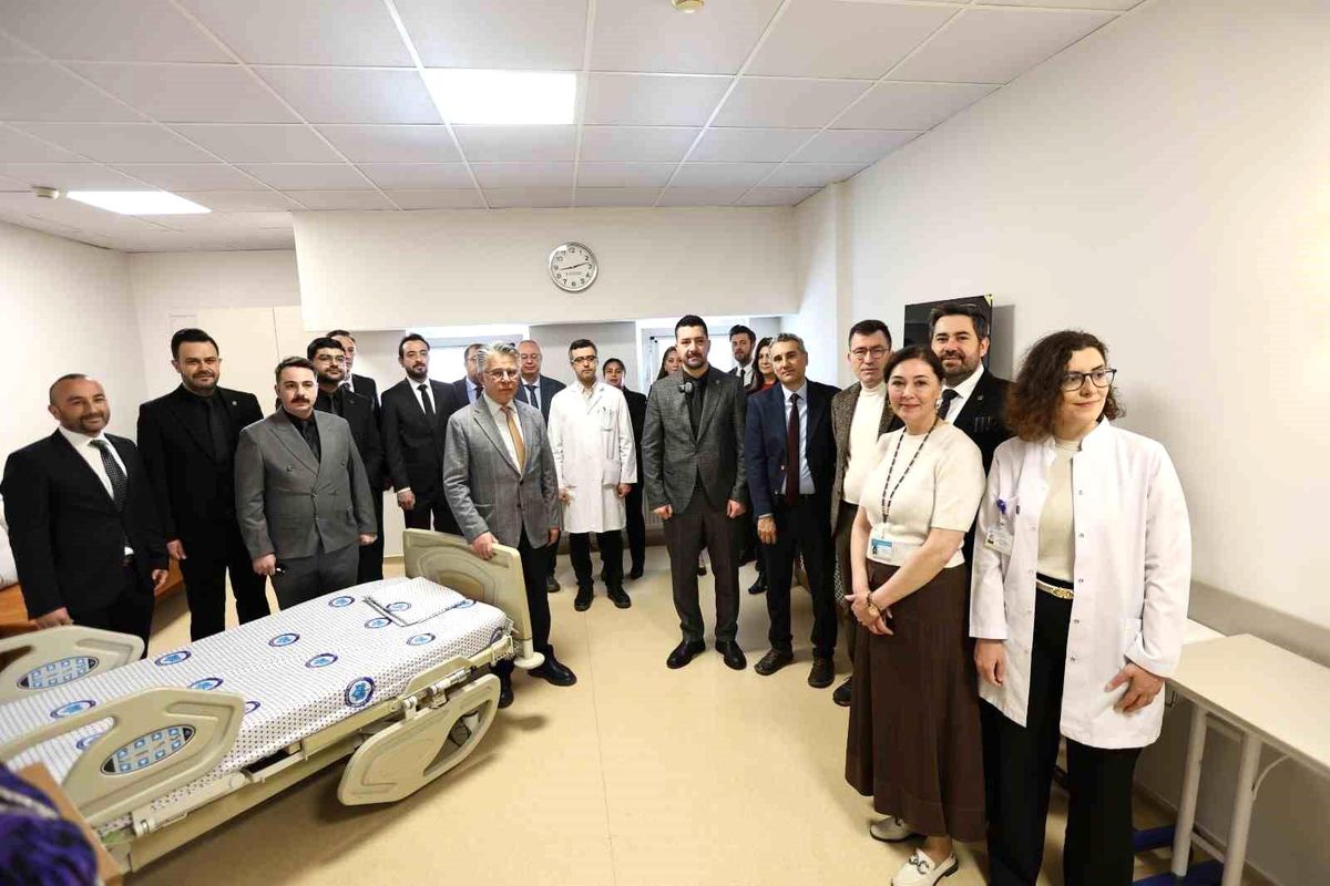 Eskişehir'de umuda dokunan proje: ESMİAD'dan onkolojiye 3 yeni hasta odası