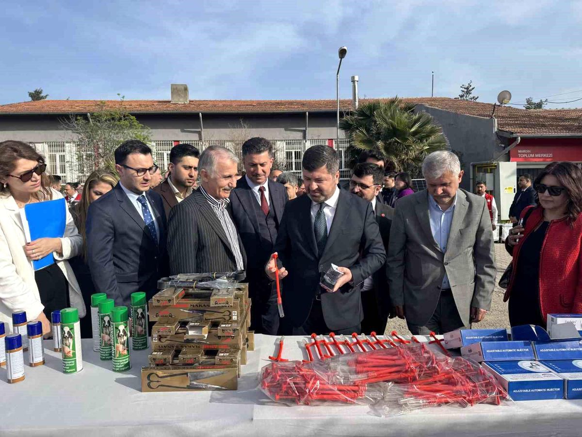 Mardin'de INSURE Projesi kapsamında 4 milyon liralık ekipman teslim töreni
