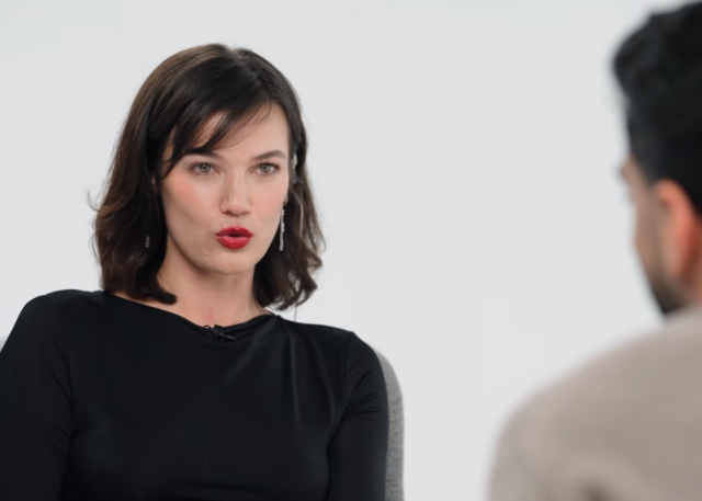 Pınar Deniz in an interview