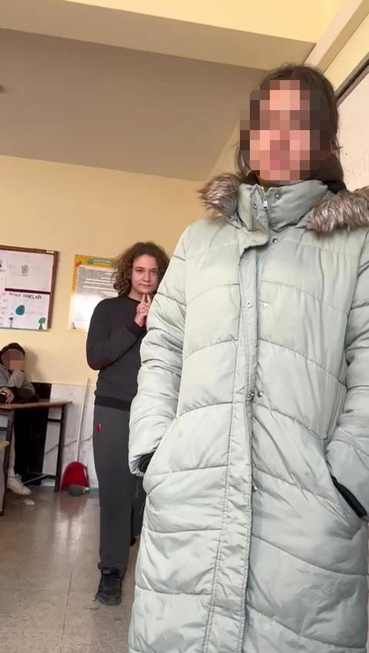 Saldırganın sınıfta çekildiği görüntüler ortaya çıktı