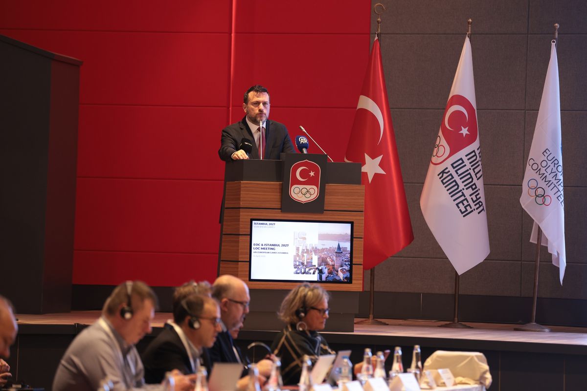 2027 Avrupa Oyunları Organizasyon Komitesi Toplantısı İstanbul'da yapıldı