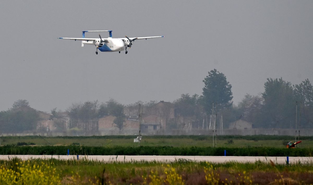 Albüm: Çin'in Hh-200 Ticari İnsansız Hava Kargo Uçağı İlk Uçuşunu Başarıyla Tamamladı
