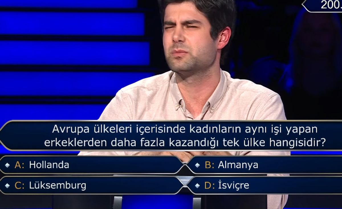 Avrupa ülkeleri içerisinde kadınların aynı işi yapan erkeklerden daha fazla kazandığı tek ülke hangisidir?