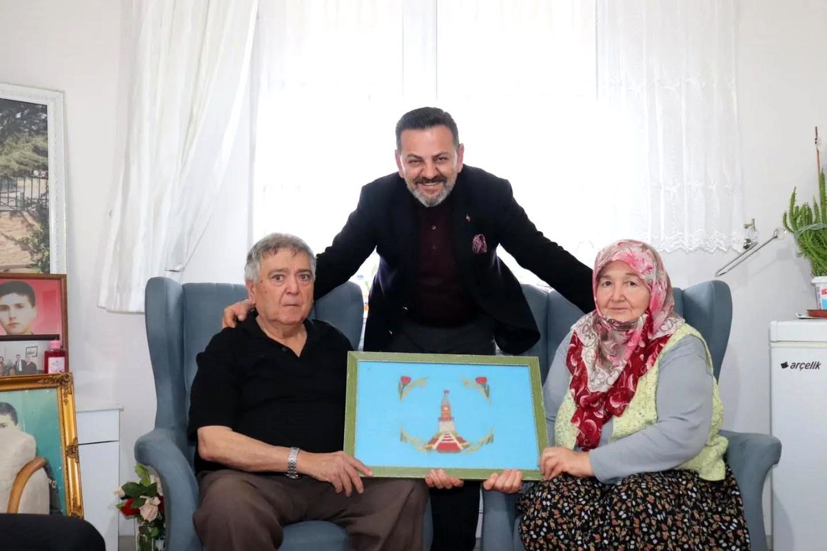 Bilecik'te şehit ailesi ile anlamlı buluşma