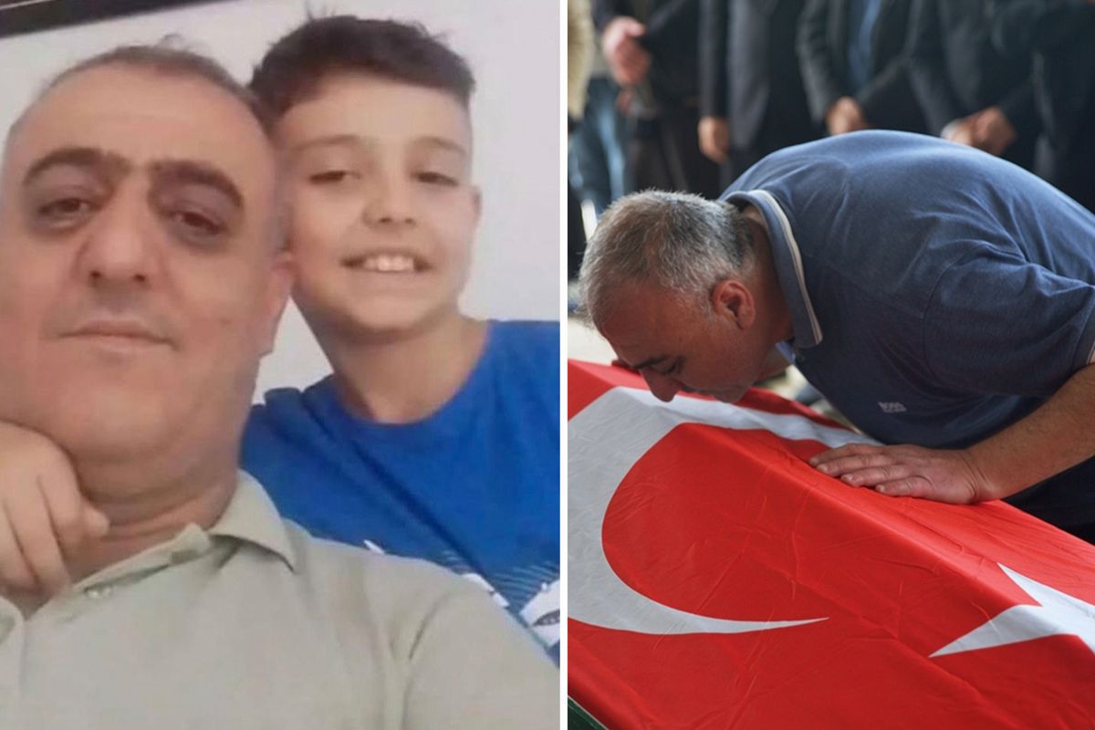 Adnan'a babasının vedası kahretti! Şehidim, balım, kurban olduğum