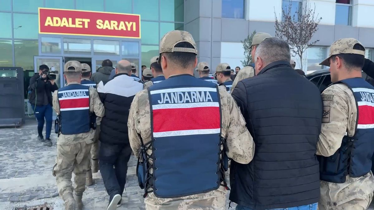 Gülistan Doku'nun soruşturmasına ilişkin yakalanan 13 şüpheliden 4'ü adliyeye sevk edildi