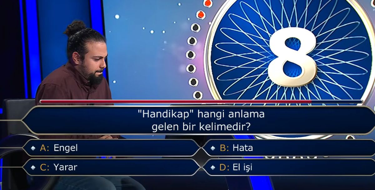 "Handikap" hangi anlama gelen bir kelimedir?