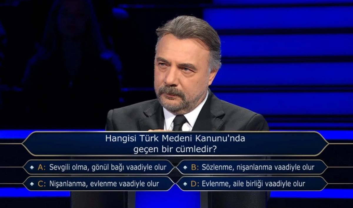 Hangisi Türk Medeni Kanunu'nda geçen bir cümledir?