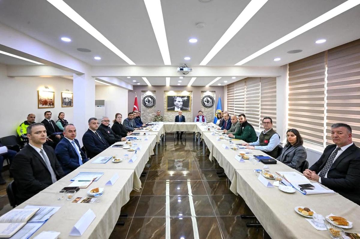 Kırklareli'nde "Orman Yangınları ile Mücadele Toplantısı" yapıldı