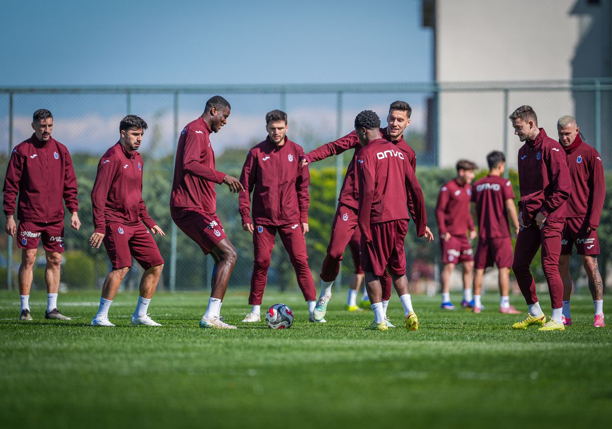 Trabzonspor'da RAMS Başakşehir FK maçı hazırlıkları sürüyor