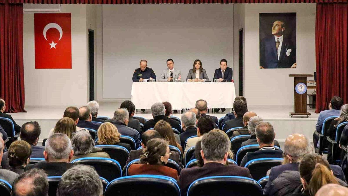 Eğitim ortamları ve okul güvenliği için toplanıldı
