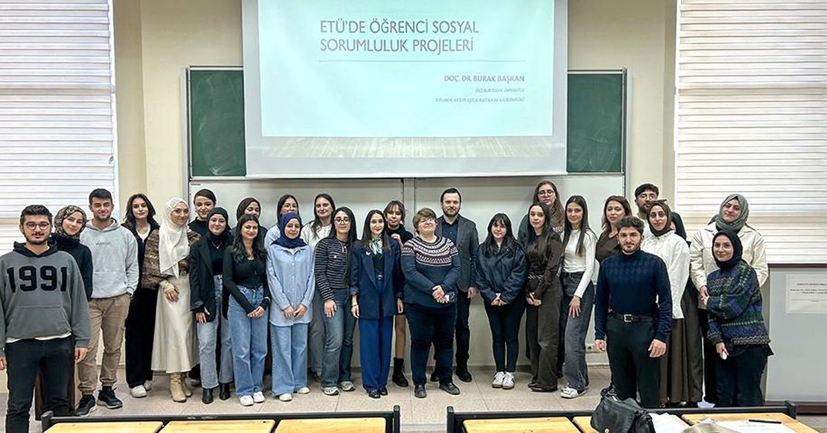 ETÜ'de üçüncü sosyal sorumluluk okulu tamamlandı