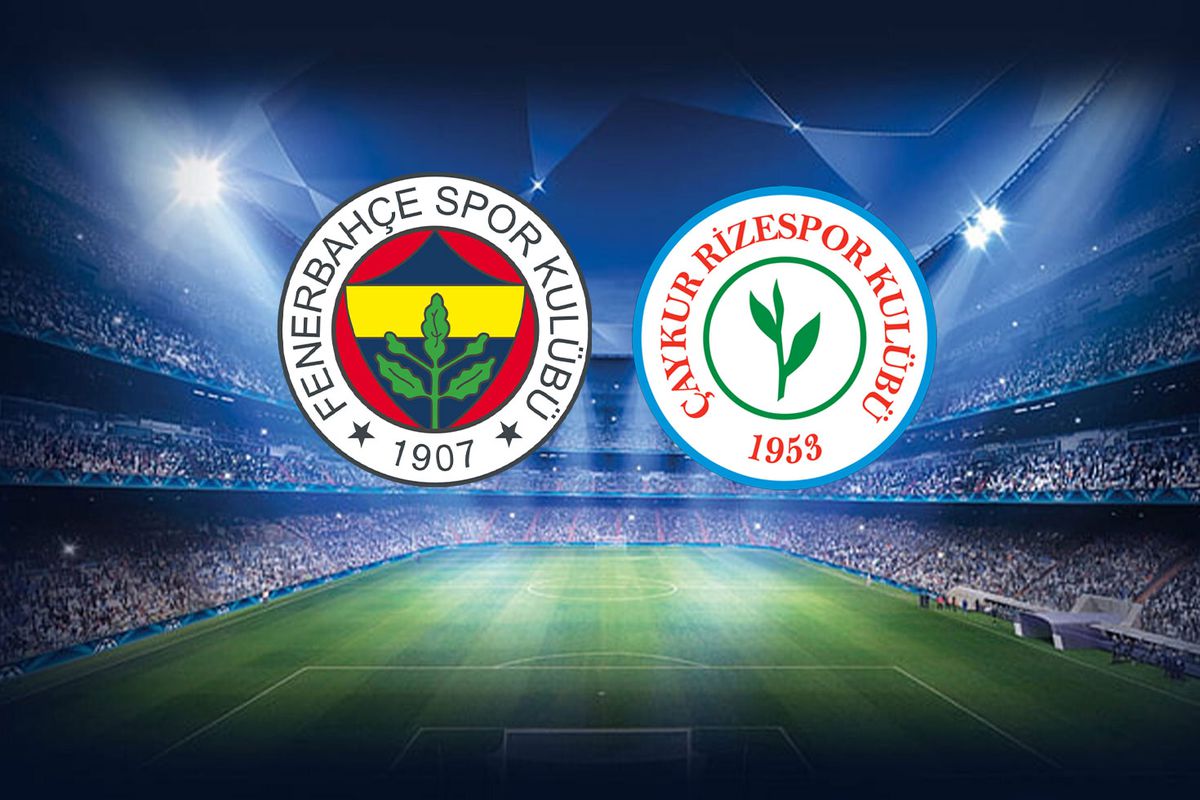 Fenerbahçe'nin Çaykur Rizespor mücadelesi 11'i belli oldu