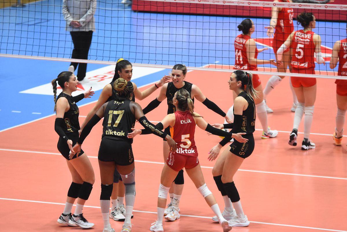 Galatasaray Daikin, Aras Kargo'yu mağlup etti