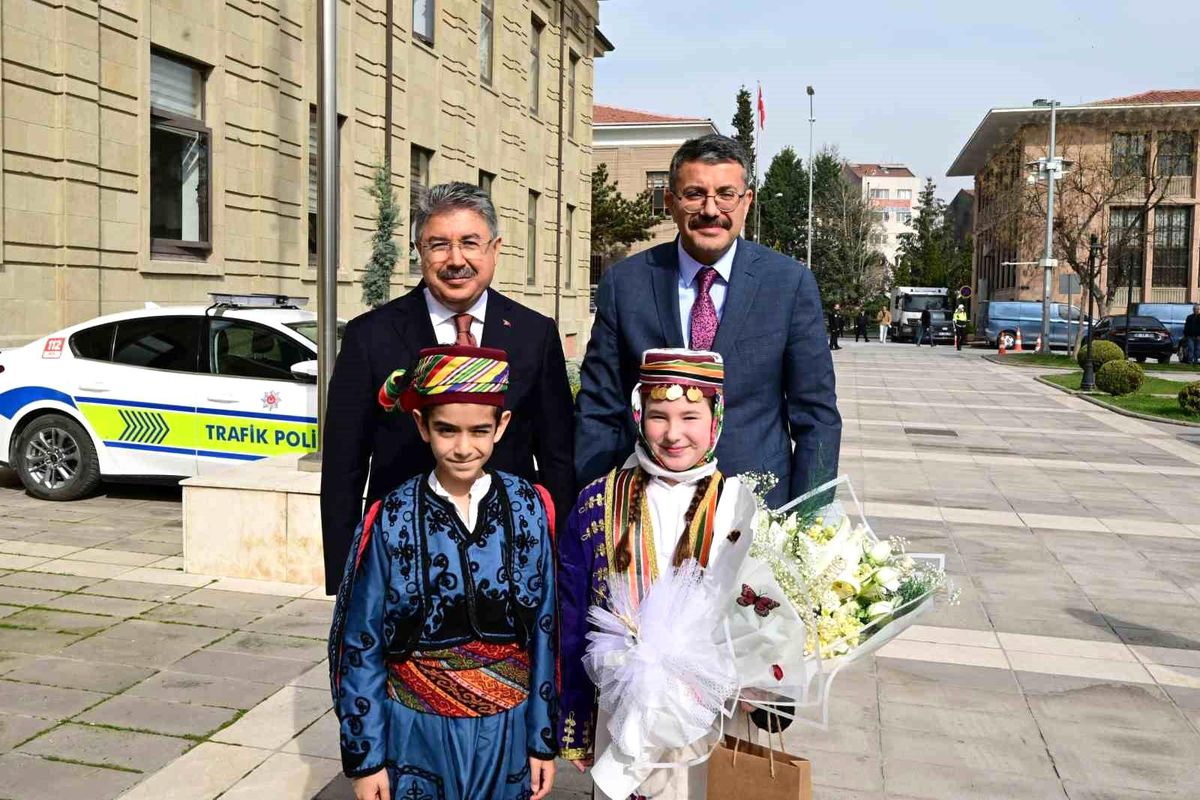 İçişleri Bakan Yardımcısı Çelik'ten Vali Yılmaz'a ziyaret