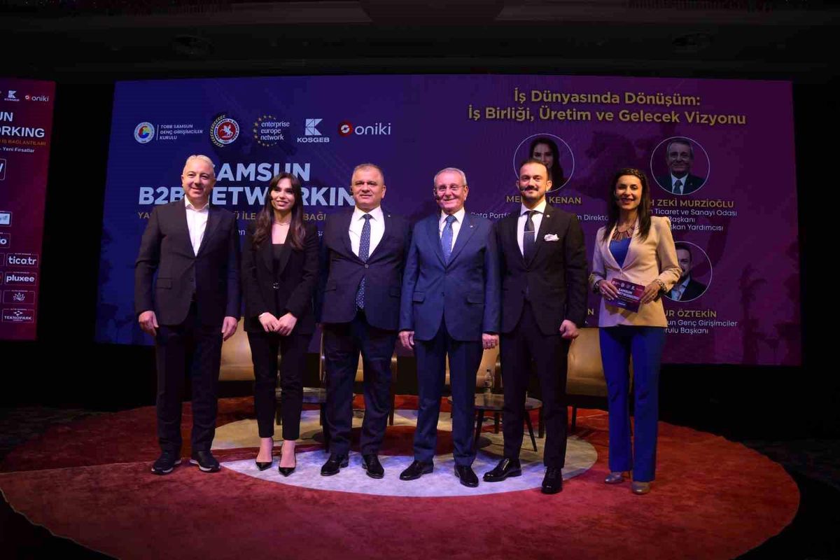 Samsun B2B Networking etkinliğinde 1 milyar 745 milyon TL'lik ticari potansiyel
