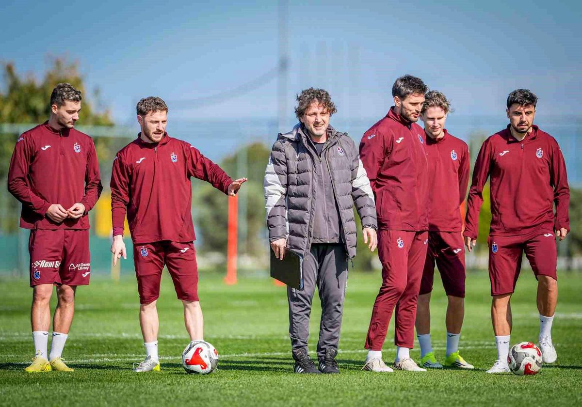 Trabzonspor, Başakşehir maçı hazırlıklarını sürdürdü