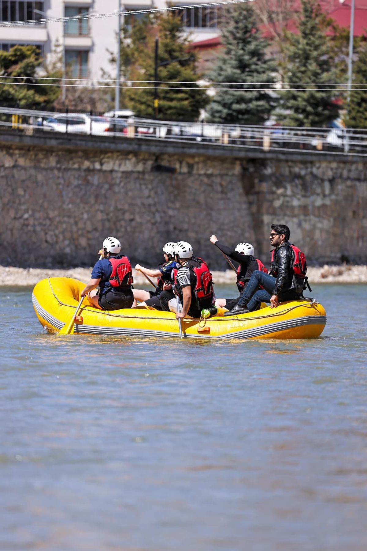 Ünilig Rafting Türkiye Şampiyonası Bayburt'ta başladı