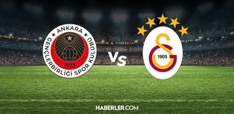 Galatasaray maçı hangi kanalda? Gençlerbirliği GS maçını hangi kanal veriyor, nerede izlenir?