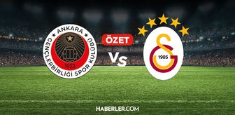 Gençlerbirliği Galatasaray maç özeti ve golleri! (ÖZET) Gençlerbirliği Galatasaray kaç kaç bitti, golleri kim attı?