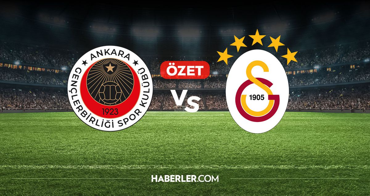 Gençlerbirliği Galatasaray maç özeti ve golleri! (ÖZET) Gençlerbirliği Galatasaray kaç kaç bitti, golleri ...