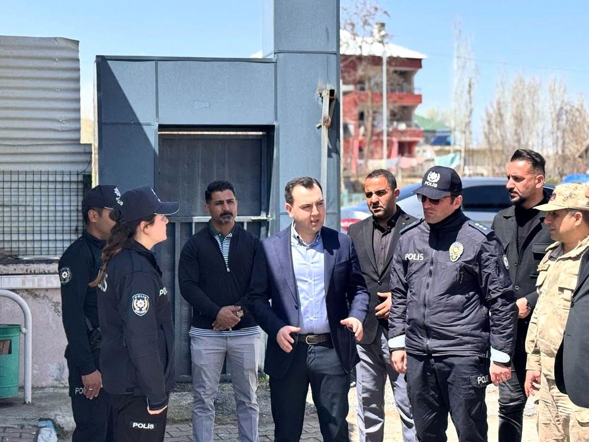 Hasköy'de okul güvenliği masaya yatırıldı, Kaymakam Güney sahaya indi