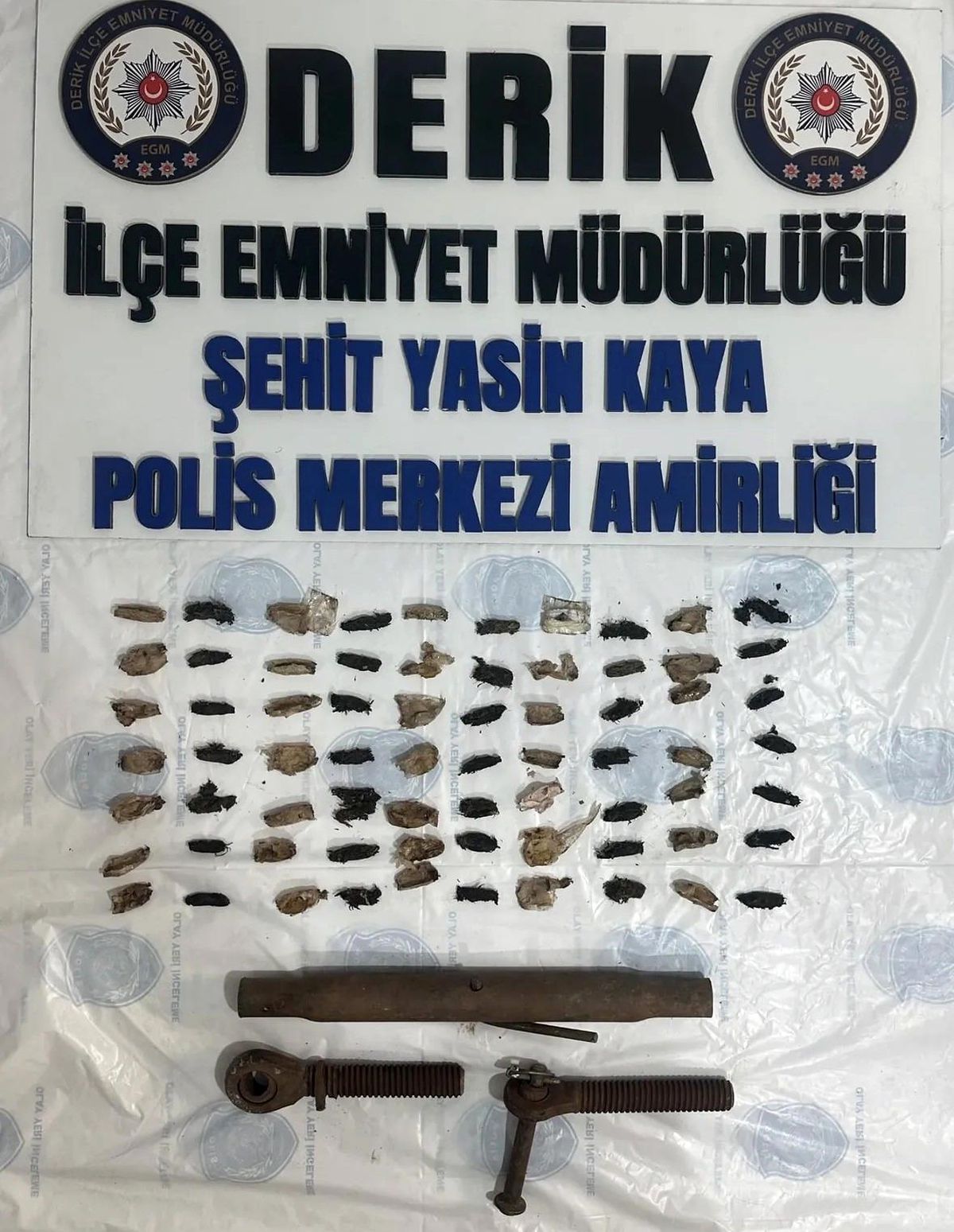 Mardin'de uyuşturucu operasyonunda 3 şüpheliye adli işlem başlatıldı