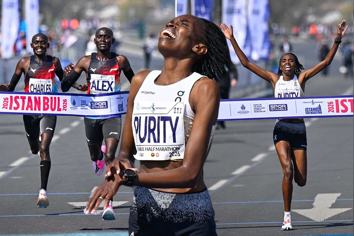 21. İstanbul Yarı Maratonu'nu kazananlar belli oldu! Kenyalı ikizler zirvede