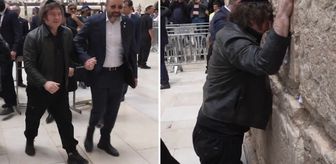 Arjantin Devlet Başkanı İsrail'de soluğu yine Ağlama Duvarı’nda aldı