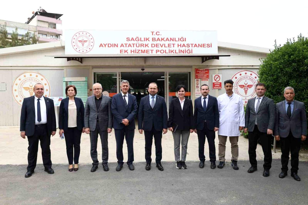 Aydın'da sağlık hizmetlerine yerinde değerlendirildi