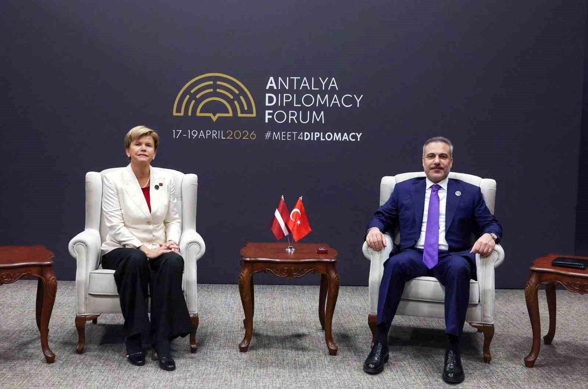 Dışişleri Bakanı Fidan, Letonyalı mevkidaşı Braze ile görüştü