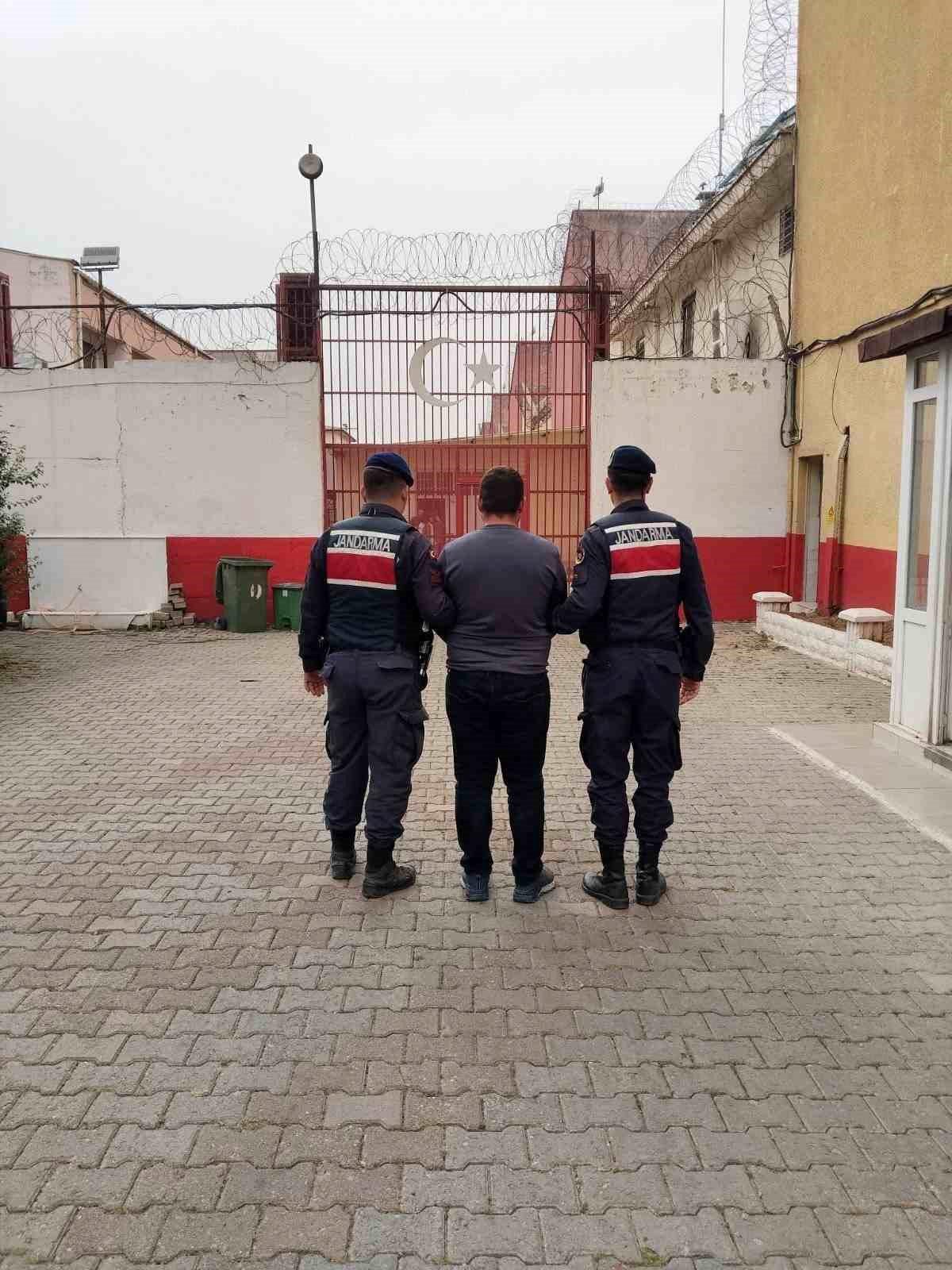 Germencik'te 10 yıl hapis cezası ile aranan hükümlü yakalandı