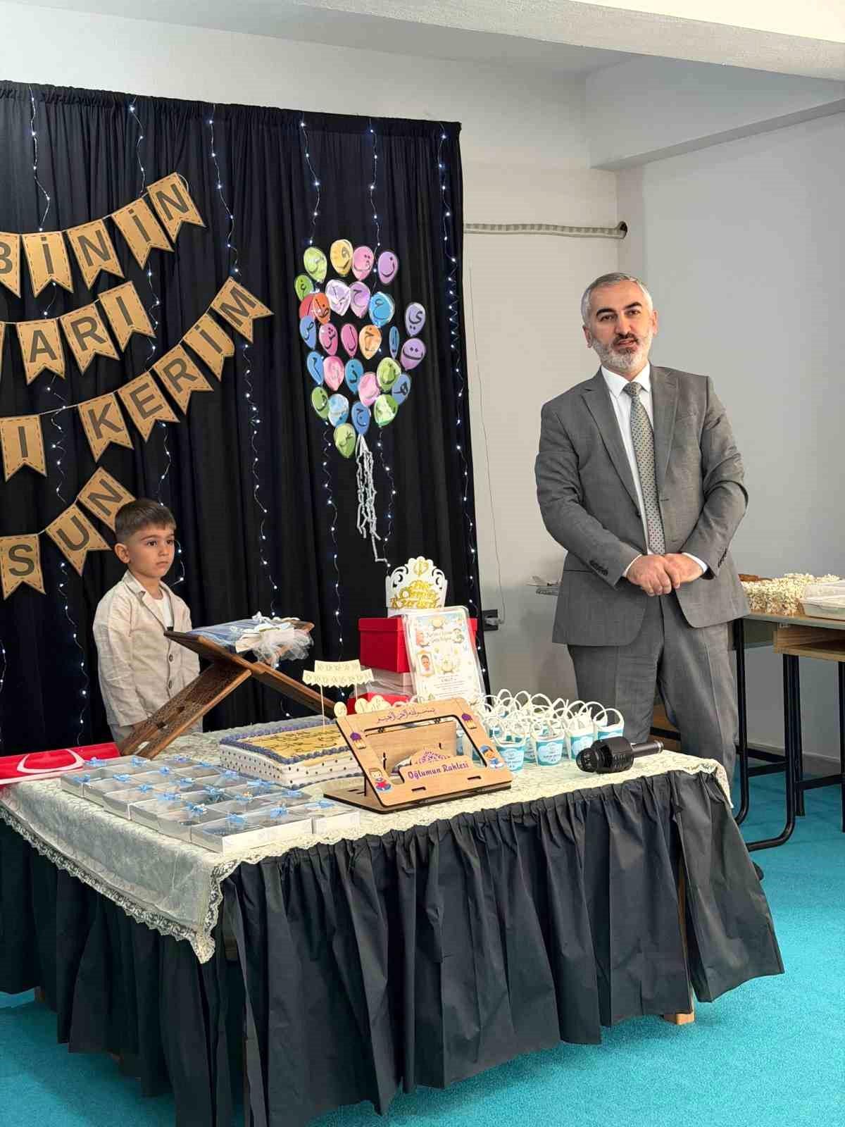 Germencik'te miniklerden Kur'an'a geçiş sevinci