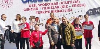 Afyonkarahisarlı özel sporcular Samsun’da zirveye damga vurdu