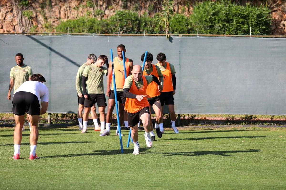 Alanyaspor, Beşiktaş maçı hazırlıklarına başladı