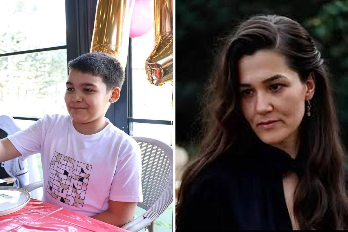 Çekmeköy'de şehit olan Fatma Nur öğretmenin oğlu 11 yaşına sürpriz doğum günü partisi ile girdi