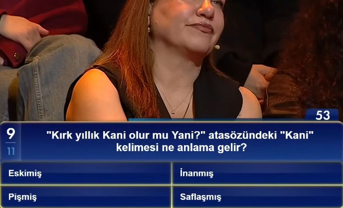 "Kırk yıllık Kani olur mu Yani?" atasözündeki "Kani" kelimesi ne anlama gelir?